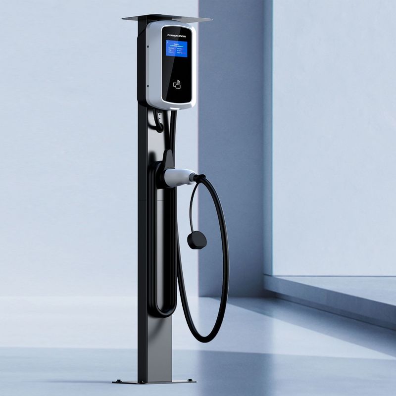 стена Bluetooth управлением приложения 3 участков 32A установила зарядную станцию EV для дома