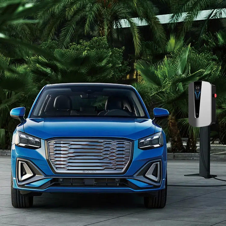 Электрический заряжатель стены 32A быстрый поручая EV уровня 2 коробки стены автомобиля с экранным дисплеем