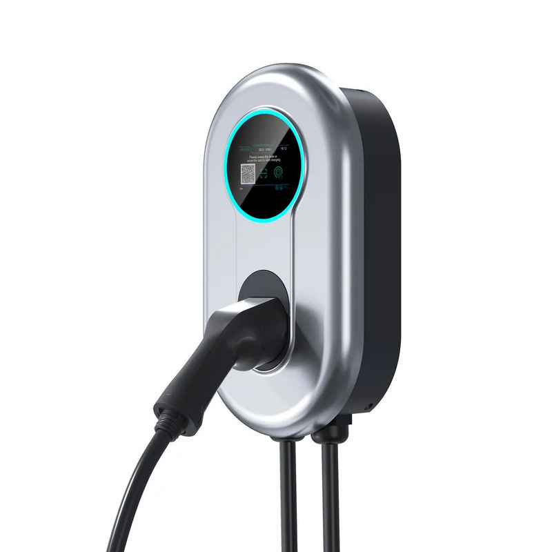 Портативная Bluetooth зарядка 110V до 240V Type 1 EV зарядное устройство защиты от утечки