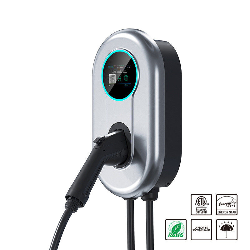 230V 400V сенсорная кнопка портативный уровень 2 зарядное устройство для электромобилей