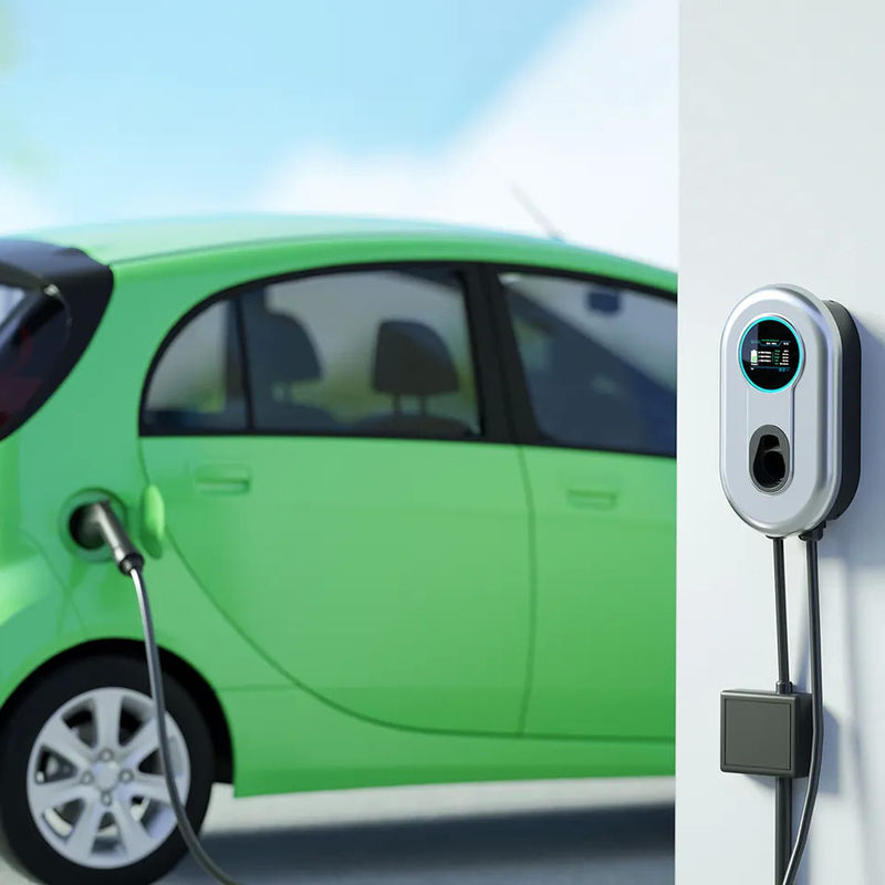 22 кВт RFID-карта быстрая зарядка портативные зарядные устройства EV типа 2 с одним пистолетом