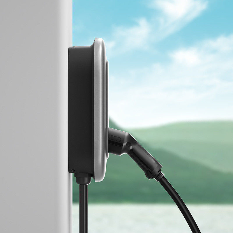Карточка для прокрутки типа 2 EV 22kw зарядное устройство для дома с светодиодным индикатором