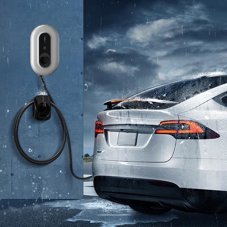 7kw 11kw 22kw 3 заряжатель типа 2 EV экрана LCD участка над предохранением от Temp