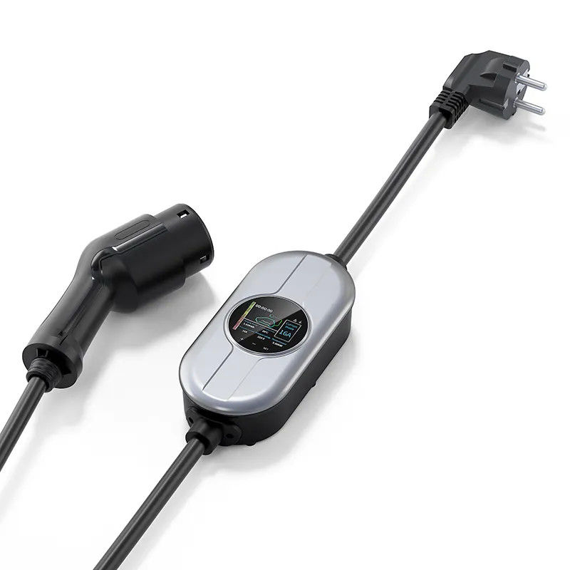 заряжатель зарядной станции EV кабеля портативный EV 5m или 7.4m 1 AC 230V участка