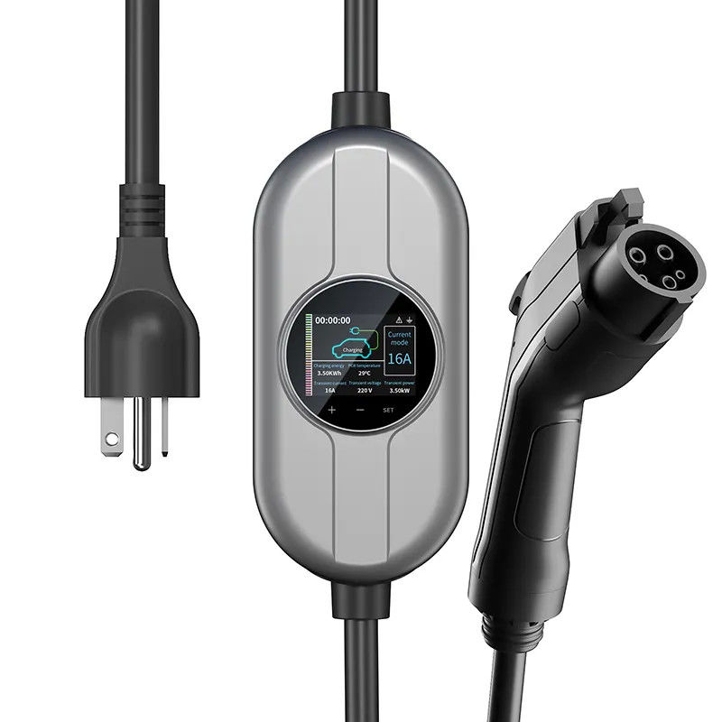 Сенсорный экран 50Hz до 60Hz 32A портативное зарядное устройство для быстрой зарядки