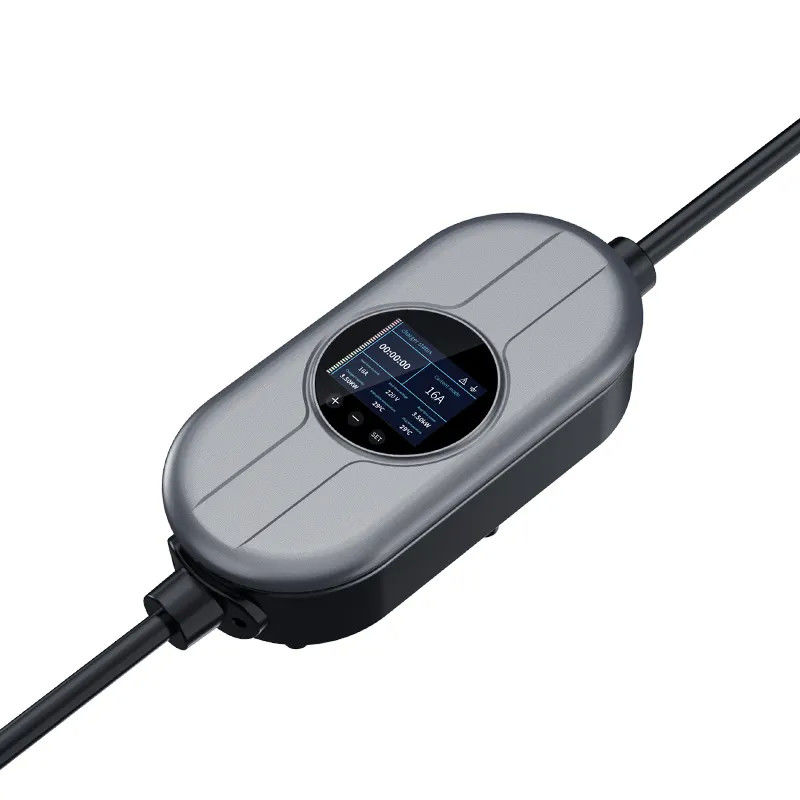 Вставка и зарядка SAE J1772 Вставка 240V портативная EV зарядная станция