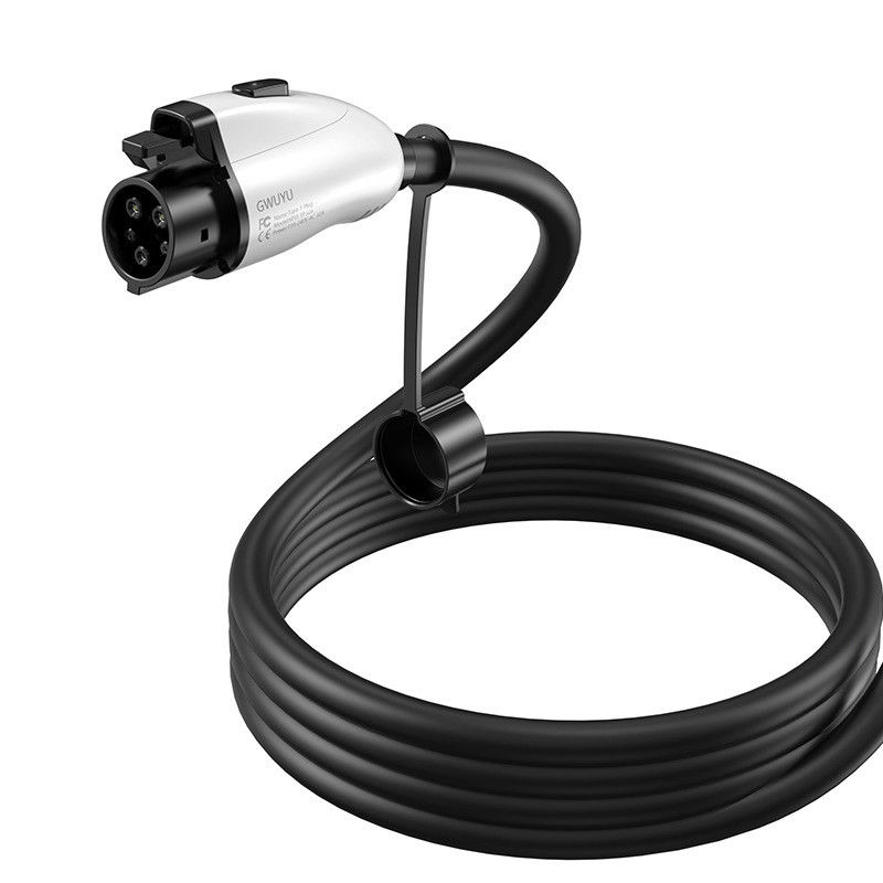 OEM ODM 48A Type 1 Type 2 Ac Charger Ev Домашний зарядный кабель с датчиком температуры