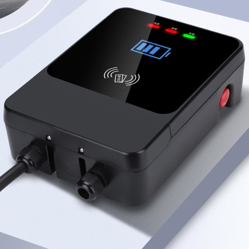 GBT 7kw однорукавый 4,3-дюймовый экран 220V настенное зарядное устройство для электромобилей с экстренной кнопкой