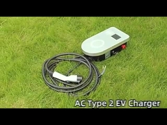 Стена карты удара коробки дома 22kw AC установила зарядную станцию EV с приложением